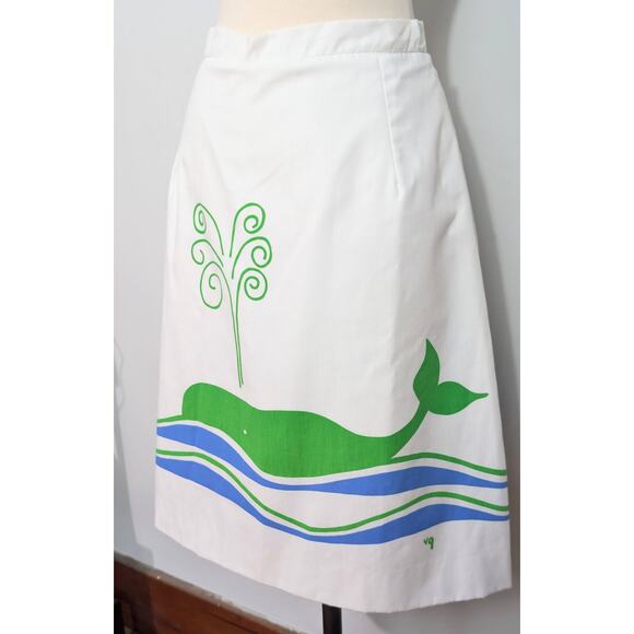 Vested Gentress Whale Print Skirt - Picture 6 of 9